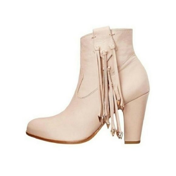 Kate Bosworth x Matisse Emma Booties in Pink Size 8.5 - Picture 2 of 8